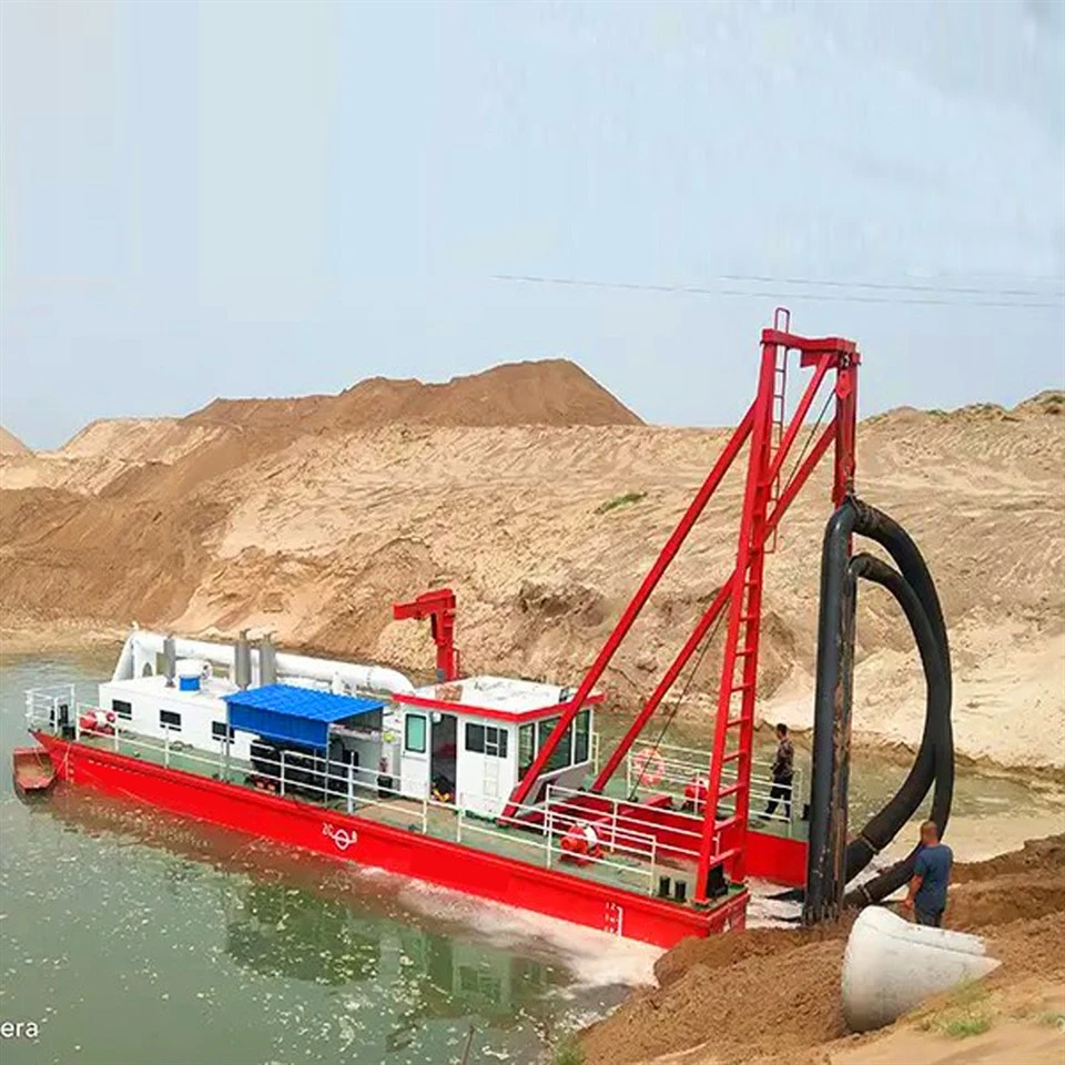 ジェットサクション浚渫船砂浚渫機