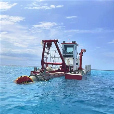 カッターヘッド吸引海砂浚渫船